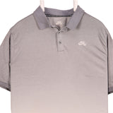 Nike 90's SB Short Sleeve Button Up Polo Shirt XLarge Grey