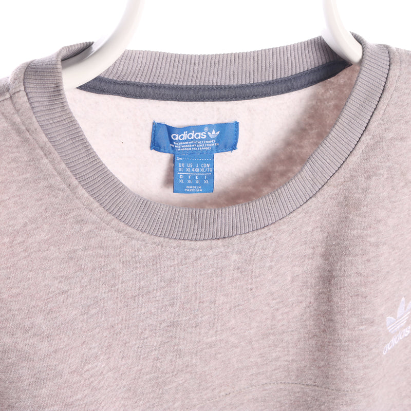 Adidas 90's Crewneck Cotton Sweatshirt XLarge Grey