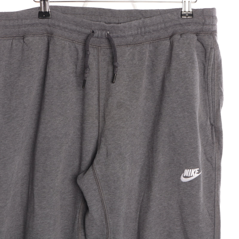 Nike 90's Elasticated Waistband Drawstring Joggers / Sweatpants XLarge Grey