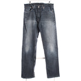 Levi's 90's 505 Denim Straight Leg Jeans 33 x 32 Blue