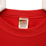 Fruit of the Loom 90's United We Stand Crewneck Sweatshirt XLarge Red