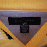 Tommy Hilfiger 90's Quarter Zip Knitted Jumper XXLarge (2XL) Yellow