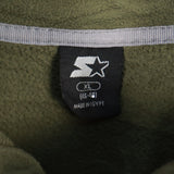 Starter 90's Full Zip Up Fleece Jumper XLarge Green