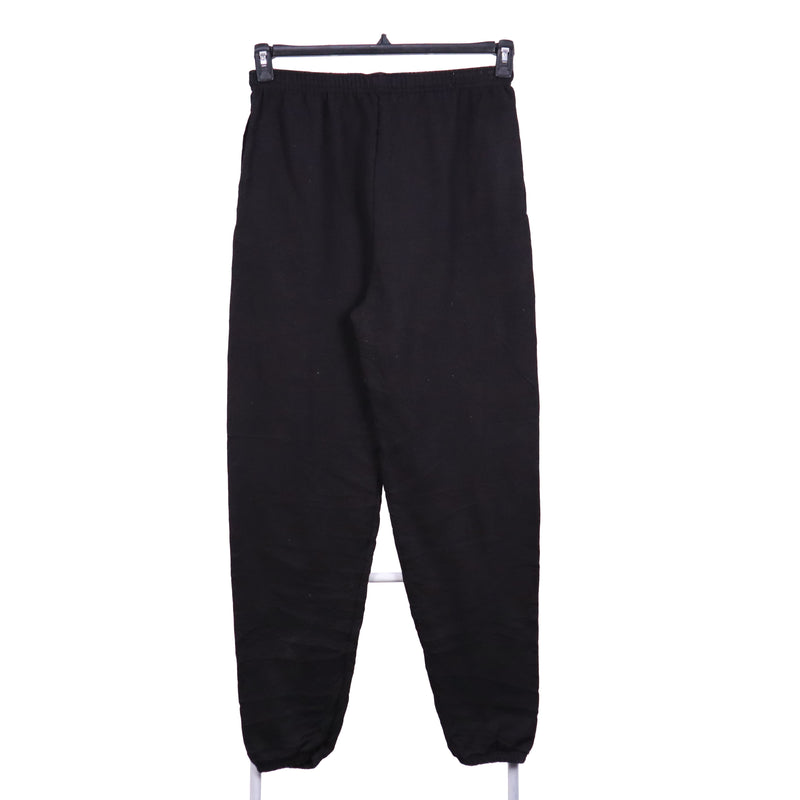 Champion 90's Elasticated Waistband Drawstrings cuffed Trousers / Pants Medium Black