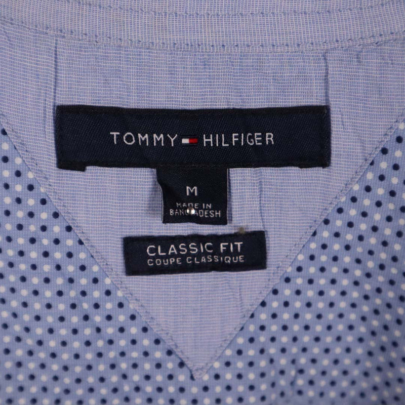 Tommy Hilfiger 90's Long Sleeve Shirt Medium Blue