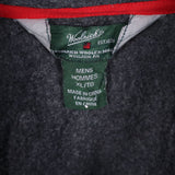 Woolrich 90's Warm Cosy Quarter Zip Fleece Jumper XLarge Grey