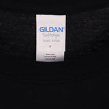 Gildan 90's Racing Short Sleeve Crewneck T Shirt Medium Black
