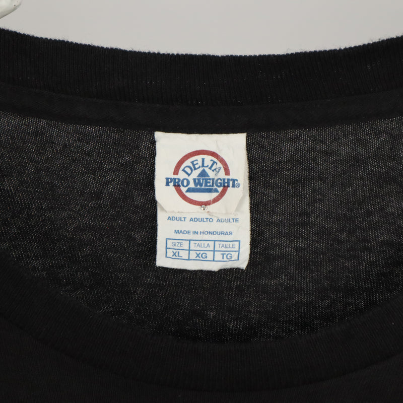 Delta 90's Nascar Racing Short Sleeve Crewneck T Shirt XLarge Black