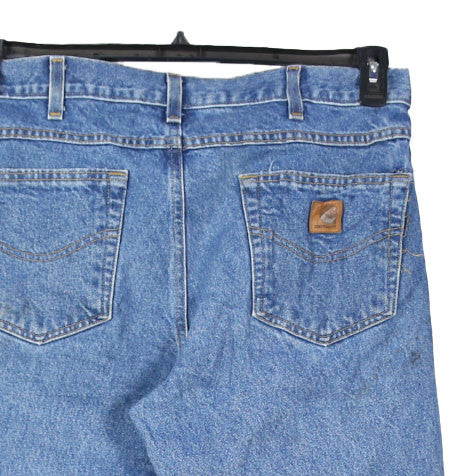 Carhartt 90's Denim Straight Leg Jeans / Pants 34 x 30 Blue