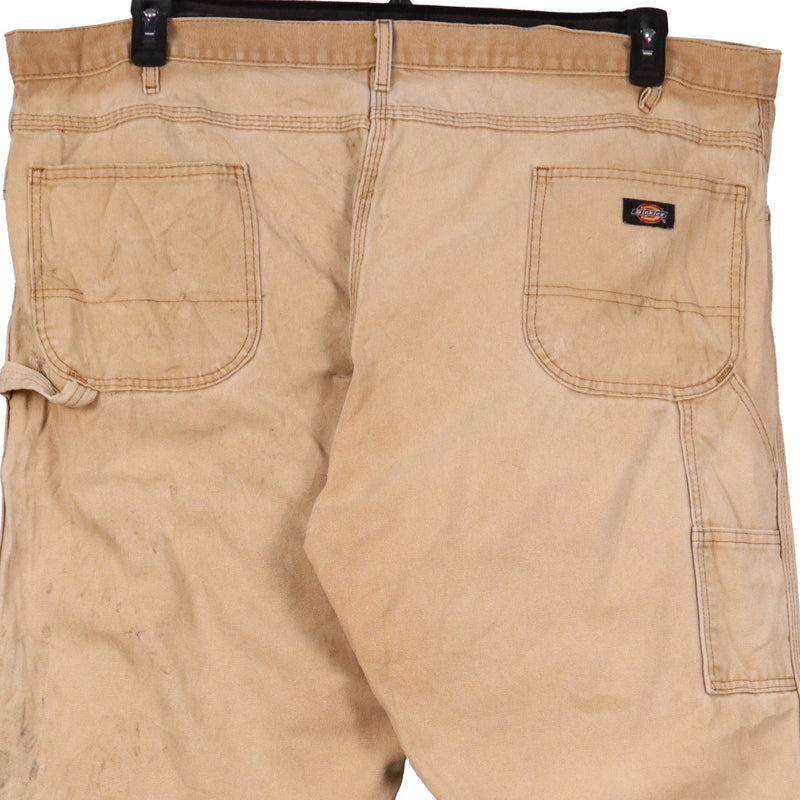 Dickies 90's Denim Carpenter Workwear Cargo Baggy Trousers / Pants XXXXLarge (4XL) Brown