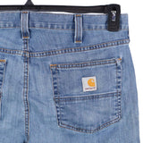 Carhartt 90's Straight Leg Denim Jeans / Pants 34 x 30 Blue