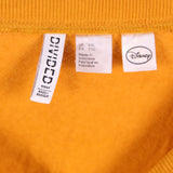 H&M 90's Mickey Mouse Crewneck Sweatshirt XXLarge (2XL) Yellow