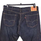 Levi's 90's 505 Denim Straight Leg Bootcut Jeans / Pants 38 Navy Blue