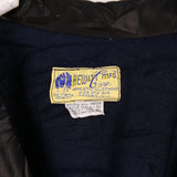 Hewitt Mfg 90's Coach Jacket Button Up Windbreaker Large Black