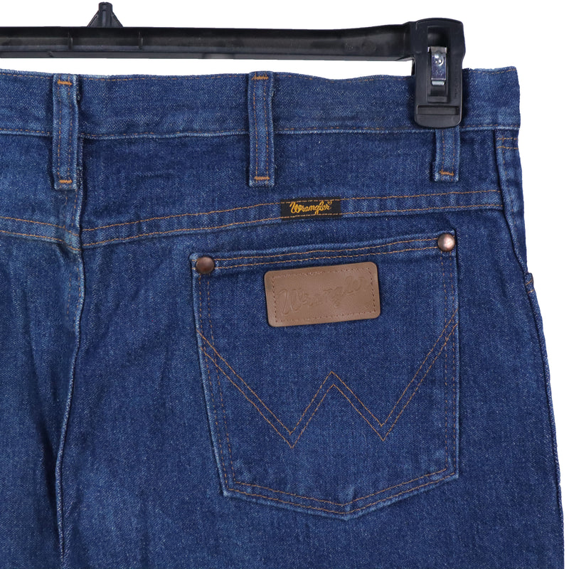 Wrangler 90's Baggy Denim Straight Leg Jeans / Pants 36 x 32 Blue