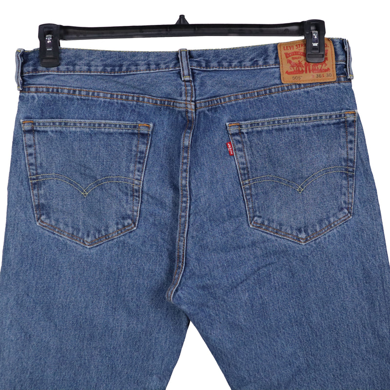 Levi's 90's 505 Denim Slim Fit Jeans / Pants 36 x 30 Blue
