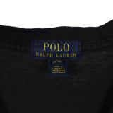 Polo Ralph Lauren 90's Short Sleeve Crewneck T Shirt Large Black
