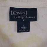 Polo Ralph Lauren 90's V Neck Single Stitch T Shirt Large White