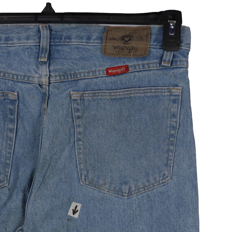 Wrangler 90's Denim Straight Leg Jeans / Pants 34 Blue