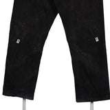 Wrangler 90's Regular Fit Denim Straight Leg Jeans / Pants 36 Black