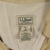 L.L.Bean 90's Cargo Long Sleeve Button Up Shirt Medium Yellow