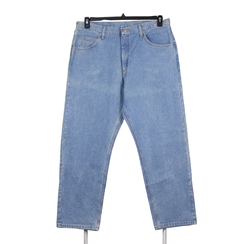 Wrangler 90's Denim Straight Leg Baggy Jeans / Pants 38 Blue