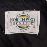 Northwest Territory 90's Short Sleeve Button Up Long Sleeve Shirt Small Black