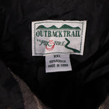 Out Back Trail 90's Long Sleeve Button Up Check Shirt XXLarge (2XL) Brown