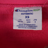 Champion 90's Crewneck Single Stitch Long Sleeve Jumper XSmall Pink