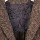 Harris Tweed 90's Tweed Wool Jacket Blazer XLarge Brown