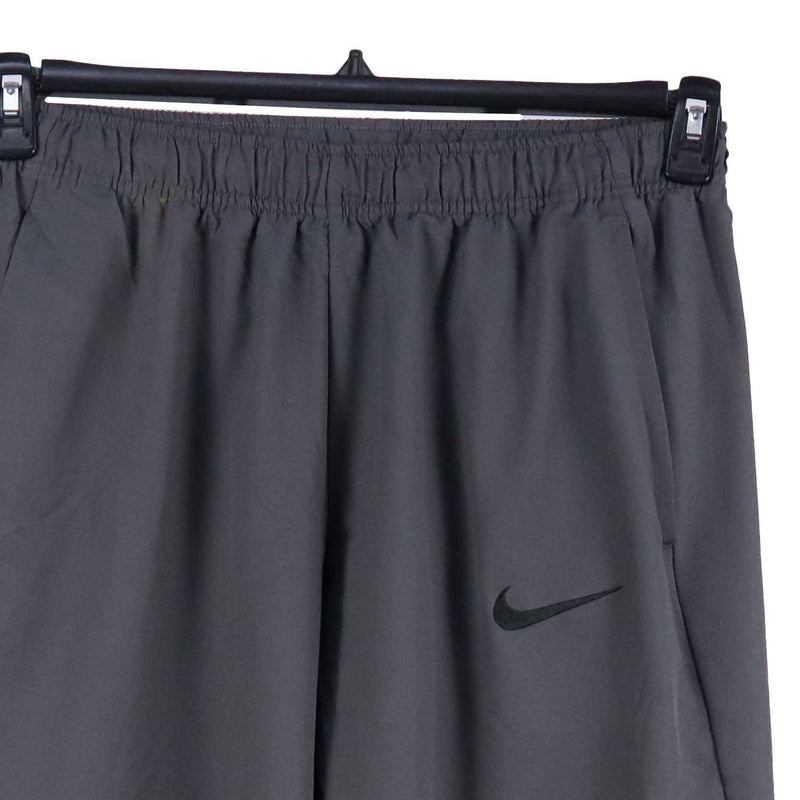 Nike 90's Swoosh Elasticated Waistband Drawstrings Joggers / Sweatpants Large Grey