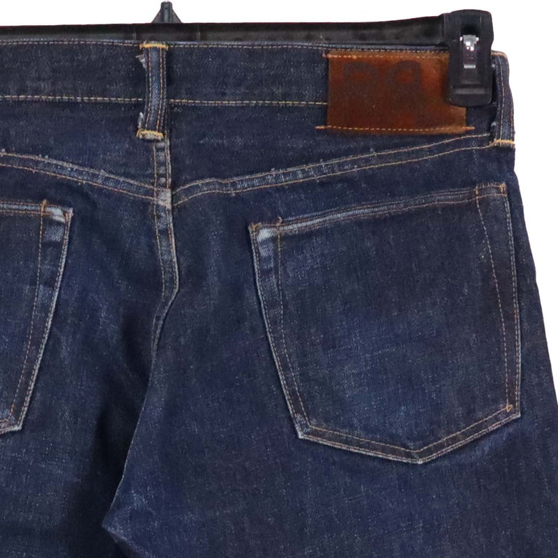 Ralph Lauren 90's Denim Straight Leg Bootcut Jeans / Pants 32 x 32 Blue