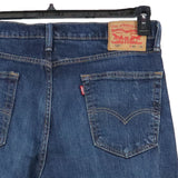 Levi's 90's 514 Denim Straight Leg Bootcut Jeans / Pants 36 x 34 Blue