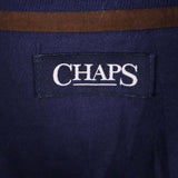 Chaps 90's Quarter Zip Long Sleeve Jumper XXLarge (2XL) Navy Blue