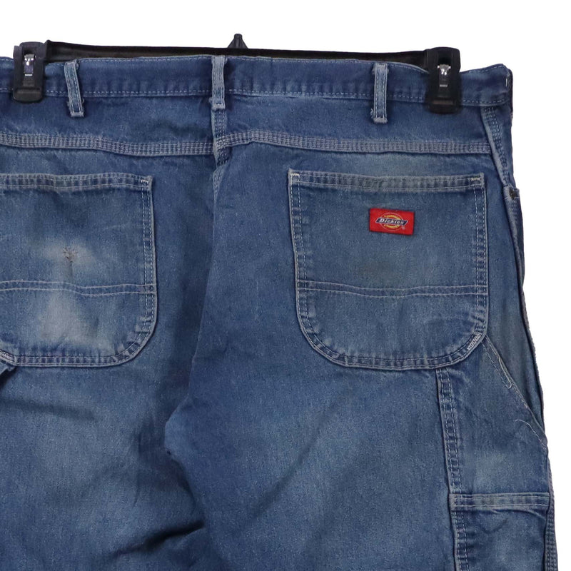 Dickies 90's Baggu Cargo Carpenter Workwear Denim Jeans / Pants 40 Blue