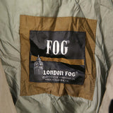 London Fog 90's Heavyweight Zip Up Bomber Jacket Medium Black