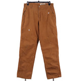 Carhartt 90's Dungaree Fit Baggy Relaxed Fit Jeans / Pants 34 x 34 Brown