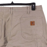 Carhartt 90's Carpenter Workwear Cargo Baggy Jeans / Pants 38 Beige