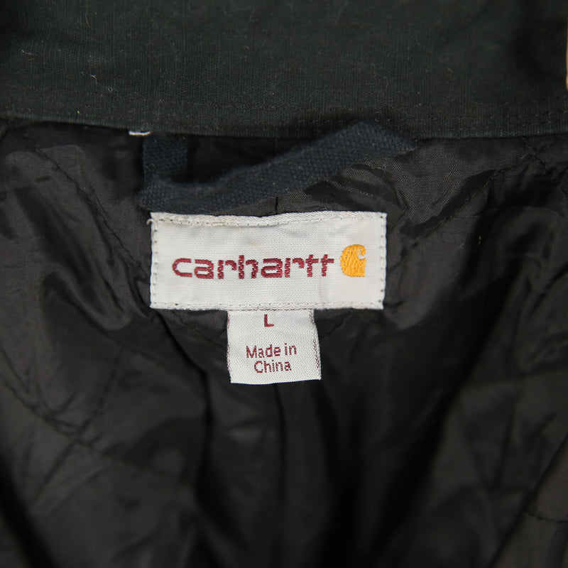 Carhartt 90's Heavyweight Button Up Workwear Jacket Large Blue