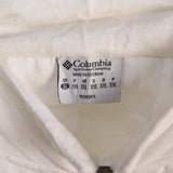 Columbia 90's Full Zip Up patterned Gilet XLarge White