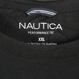 Nautica 90's Short Sleeve Single Stitch T Shirt XXLarge (2XL) Black