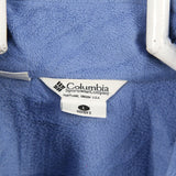 Columbia 90's Heavyweight Zip Up Hooded Bomber Jacket Large White
