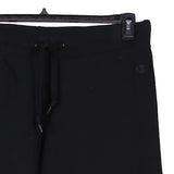 Champion 90's Jogging Bottoms Elasticated Waistband Drawstrings cuffed Trousers / Pants XLarge Black