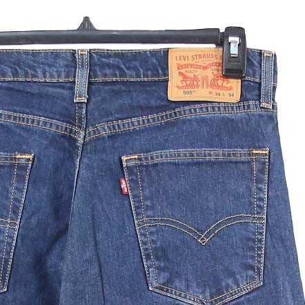 Levi Strauss & Co. 90's Straight Leg Denim Jeans / Pants 34 Blue