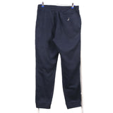 Nautica 90's Jogging Bottoms Elasticated Waistband Drawstrings cuffed Joggers / Sweatpants XLarge Navy Blue