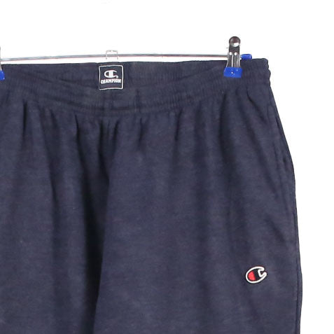 Champion 00's Y2K small logo Baggy Trousers / Pants Large Navy Blue