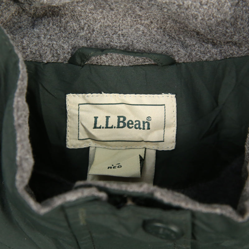 L.L.Bean 90's Workwear Zip Up Windbreaker Jacket XLarge Green