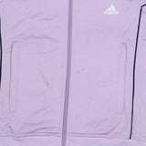 Adidas 90's Track Jacket Retro Zip Up Sweatshirt Small Pink
