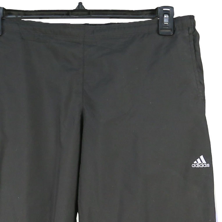 Adidas 90's 3/4 Lentghs Elasticated Waistband Drawstrings Joggers / Sweatpants XLarge Black