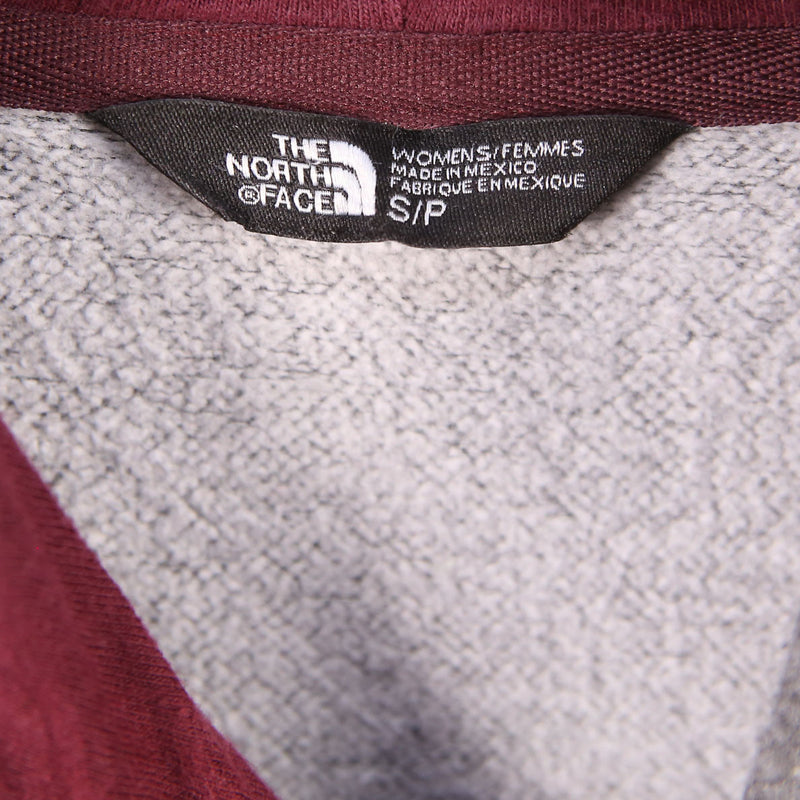 The North Face 90's Spellout Logo Pullover Hoodie Small Grey